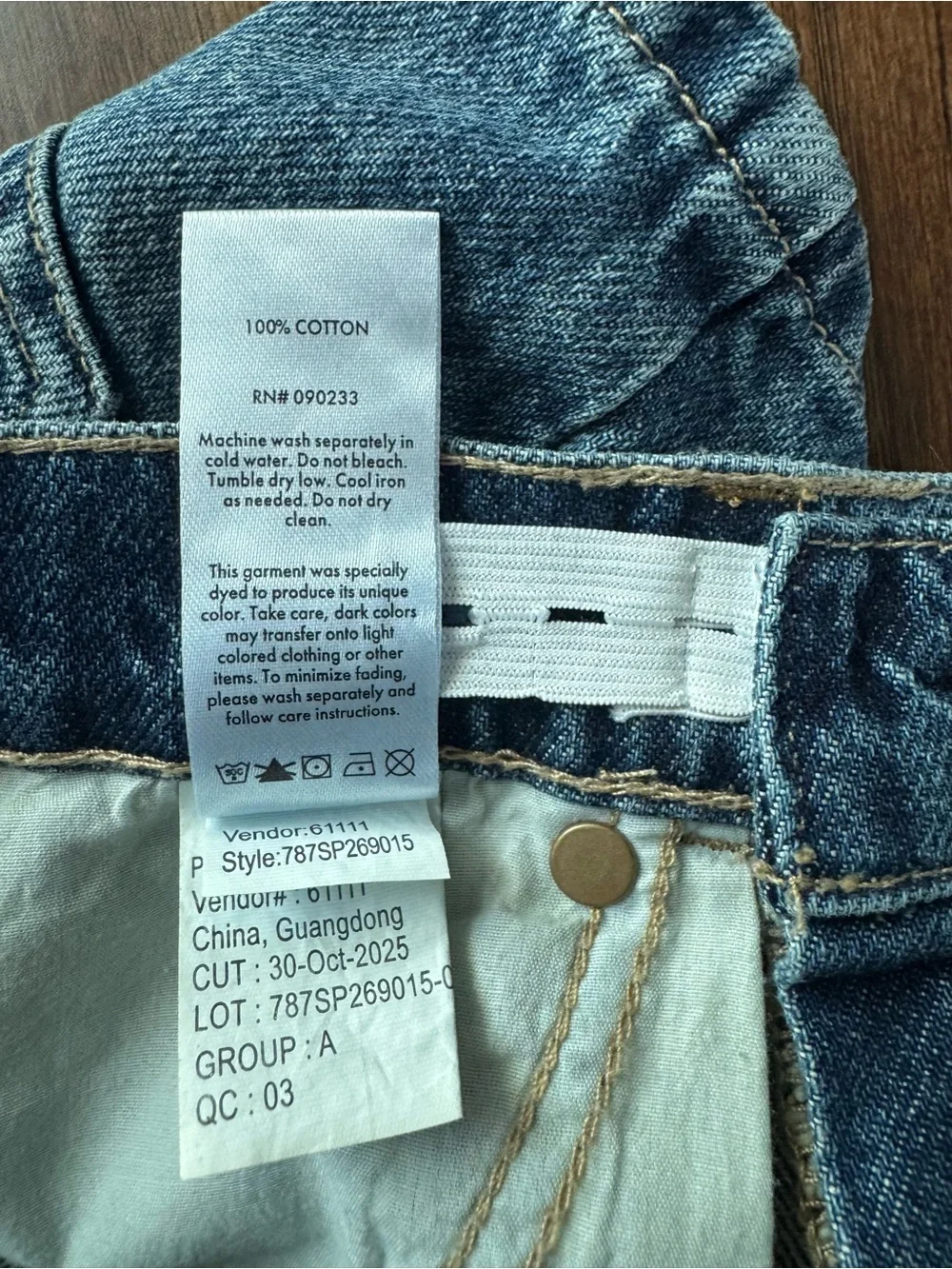 PacSun Girls Light Blue Denim Shorts 8T